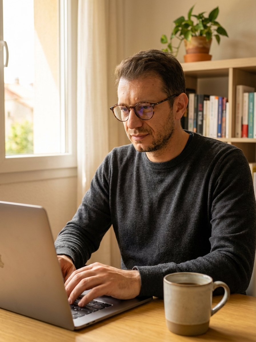 Andi trabajando en el Protocolo Apegarte